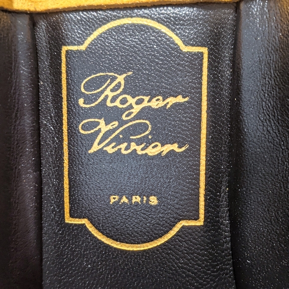 SOLD💔NIB✨ROGER VIVIER✨ Bab Viv Strass Mules - Picture 9 of 15